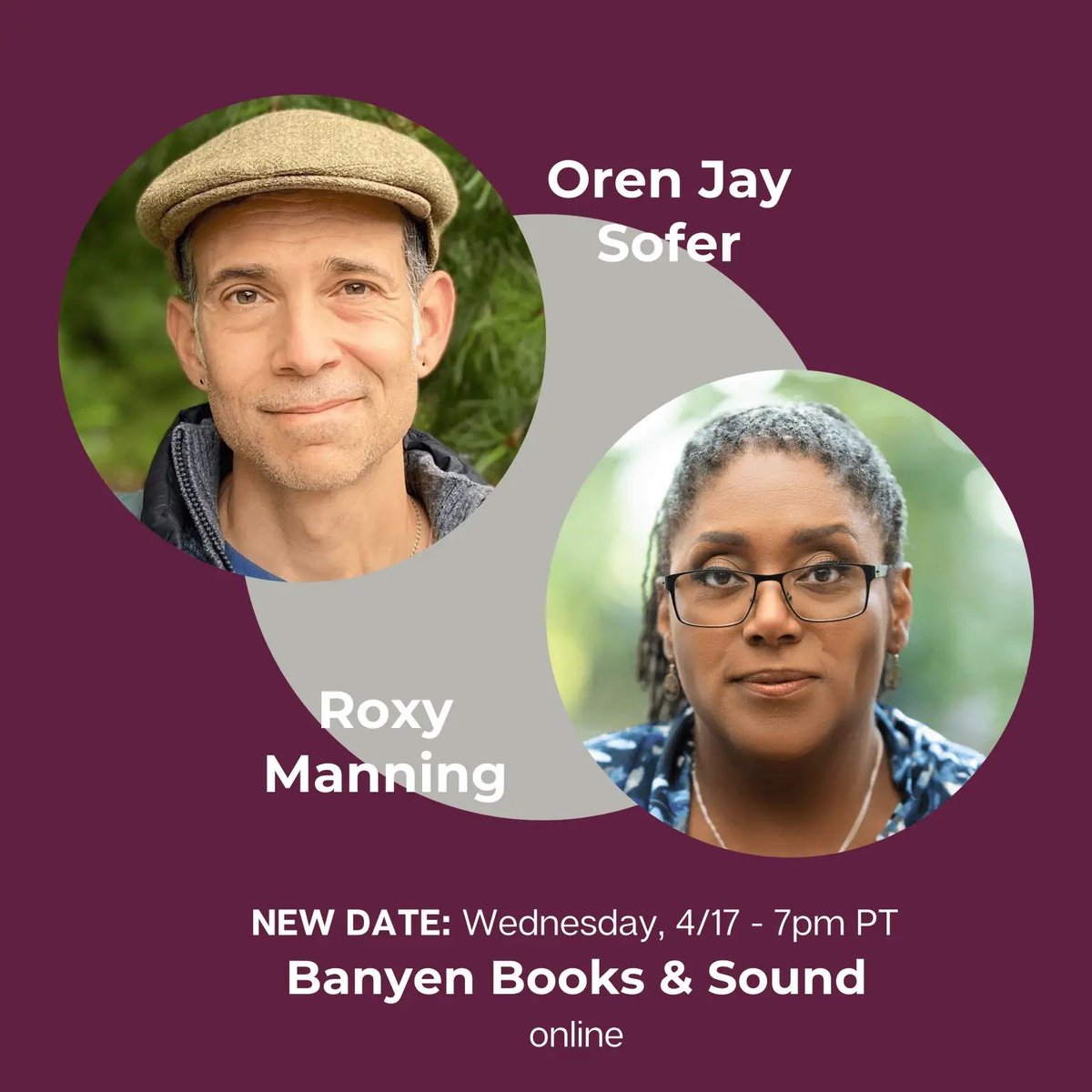 Tonight! - Oren Jay Sofer & Roxy Manning, Nonviolent Communication experts, share contemplative practices for meeting a world in crisis with courage and love.
banyen.com/events/32521 

#OnlineEvent #OrenJaySofer #RoxyManning #YourHeartWasMadeForThis #NonViolentCommunication