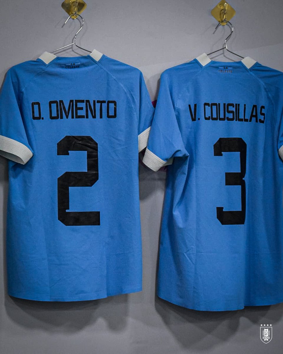 AUFfemenino's tweet photo. 🇺🇾 𝗟𝗔 𝗖𝗘𝗟𝗘𝗦𝗧𝗘

Lista para lucirse.

📌 CONMEBOL SUB20 Femenina 

#ElEquipoQueNosUne https://t.co/oT8uQGtcA2