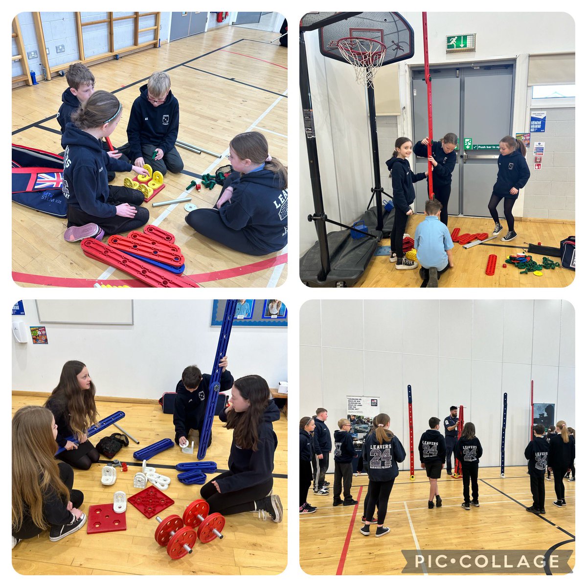 Primary 7 enjoyed a fantastic team building session with the @RoyalNavy today! Children were creative, engaged in high quality discussion and demonstrated evaluative skills to compete design tasks    #growdreamachievetogether