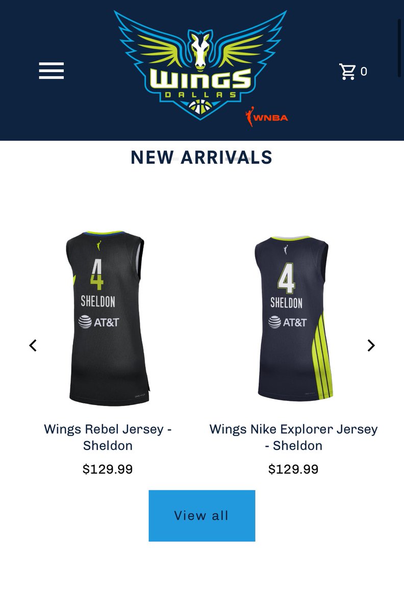 A lot of WNBA jersey talk on my timeline, so just want to let #Buckeyes fans know, Dallas Wings have Jacy Sheldon jersey/shirts available already