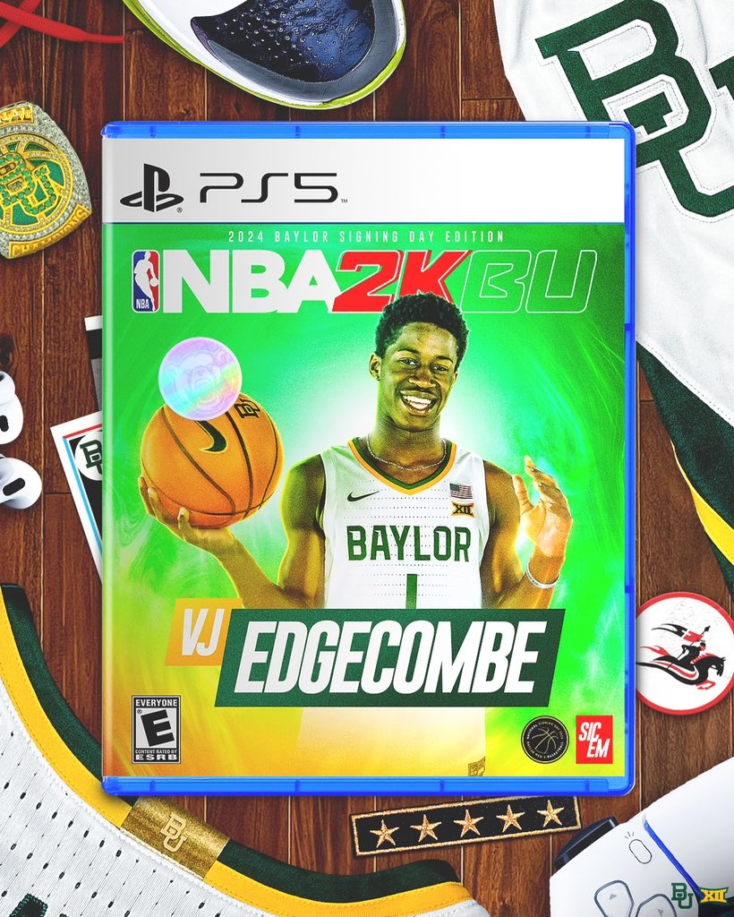 From @BaylorMBB:

OFFICIALLY OFFICIAL 🖊️

Welcome to the family, @vj_edgecombe!

#SicEm | #CultureofJOY