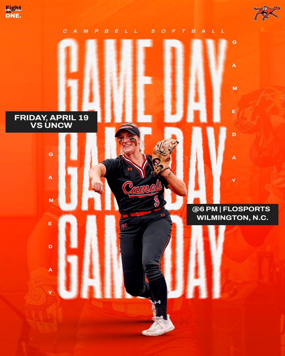 Game one, let's get it. 🆚: UNCW 📍: Wilmington, NC ⏰: 6:00 PM 📊: FloSports link in bio! #GoldStandard🏆 | #RollHumps🐪🥎