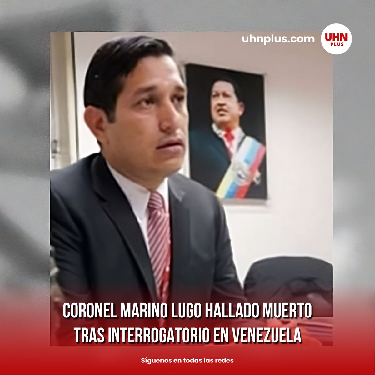 🇻🇪 | ÚLTIMA HORA: El coronel Marino Lugo fallece en Venezuela tras un 'interrogatorio'; el Ministerio Público confirma su muerte como 'suicidio por ahorcamiento'. Es la tercera víctima en custodia relacionada con la trama de corrupción de Tareck El Aissami.