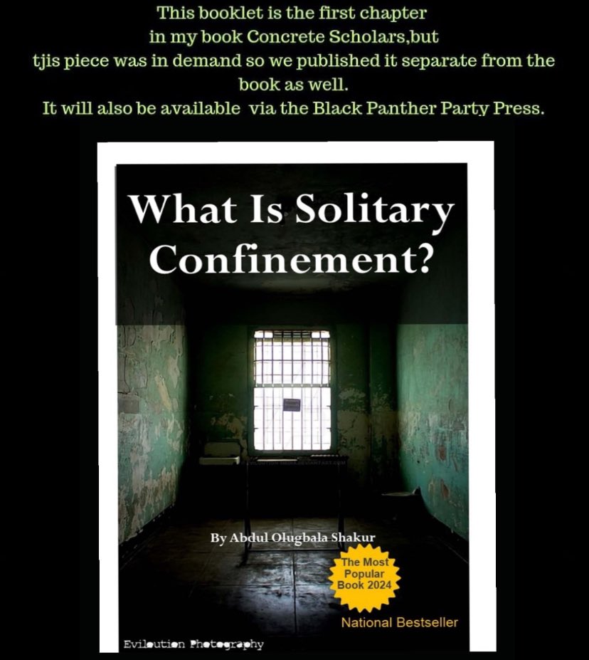 🐉 📚 visit @amazon for select books by Concrete Scholar New Afrikan Political Prisoner Abdul Olugbala Shakur Today. amazon.com/gp/aw/d/B0D1P9… #georgejacksonuniversity #georgejackson #concretescholar #author #povertyandcrime #newbookalert #BookRecommendations #books