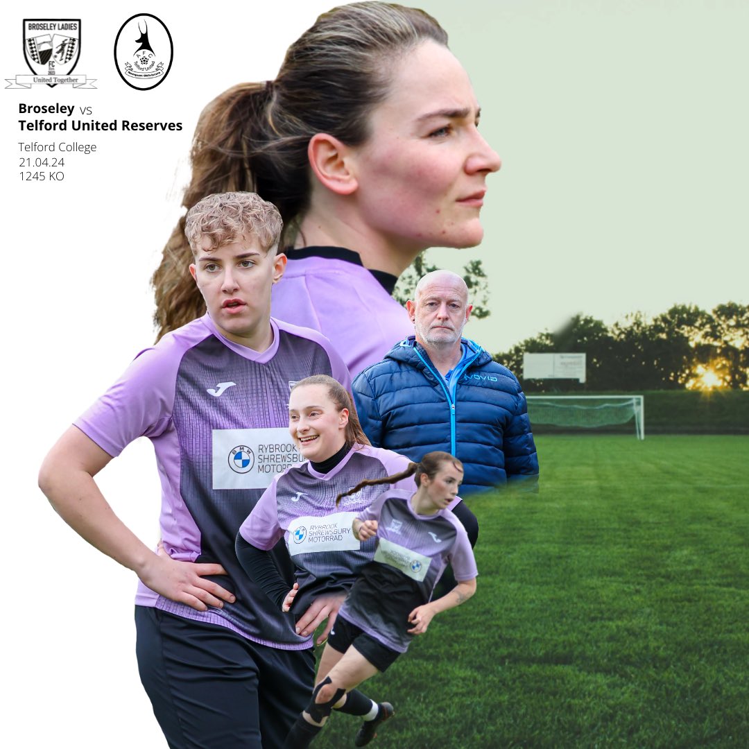 ⚽️THIS WEEK⚽️

We are on the final few games of the season and looking to add some more point to the table. 

We head just down the road this week to face Telford United Reserves.

🆚  Telford United Reserves  
🕑 1245 KO
📆 21/04/2024
📍 Telford College