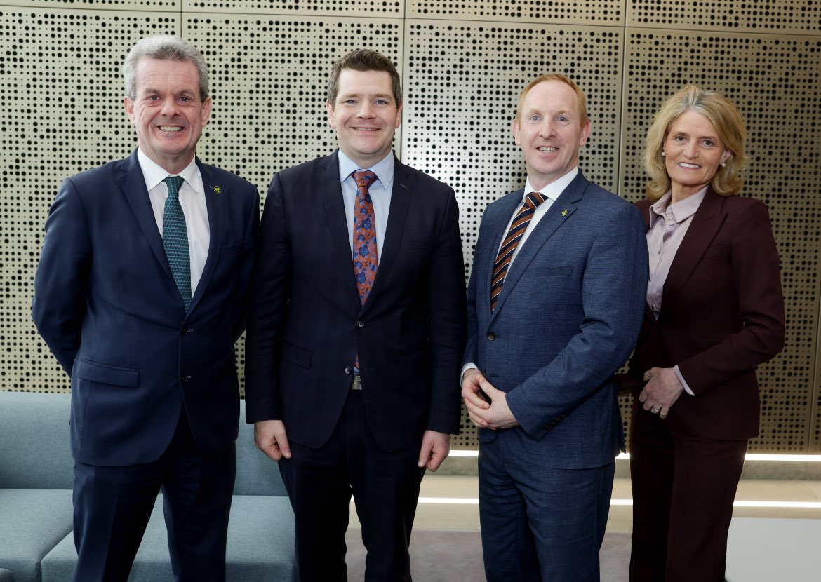 I held my first engagement with the team at @IDAIRELAND as Minister for Enterprise this week. Inward investment remains a key pillar of our economy and I am committed to highlighting the many elements that set Ireland apart when it comes to new FDI and business expansion.