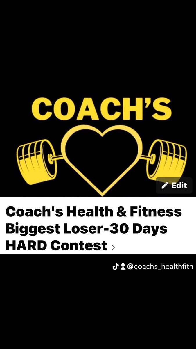 🔥🔥🔥Big Announcement🔥🔥🔥
📣📣📣 You Ask = I Deliver 📣📣📣
April 24-May 24  ⚖️Biggest Loser⚖️
30 Days HARD Weight-Loss Contest🏆
📝Entry Form📝and Details:
Coachhazlet@hotmail.com
💰Cash Prizes💰and 👚👕Merch🧢🤠
Goals are:  Better Health and Fun
#AskMeHow #LetsGetStarted