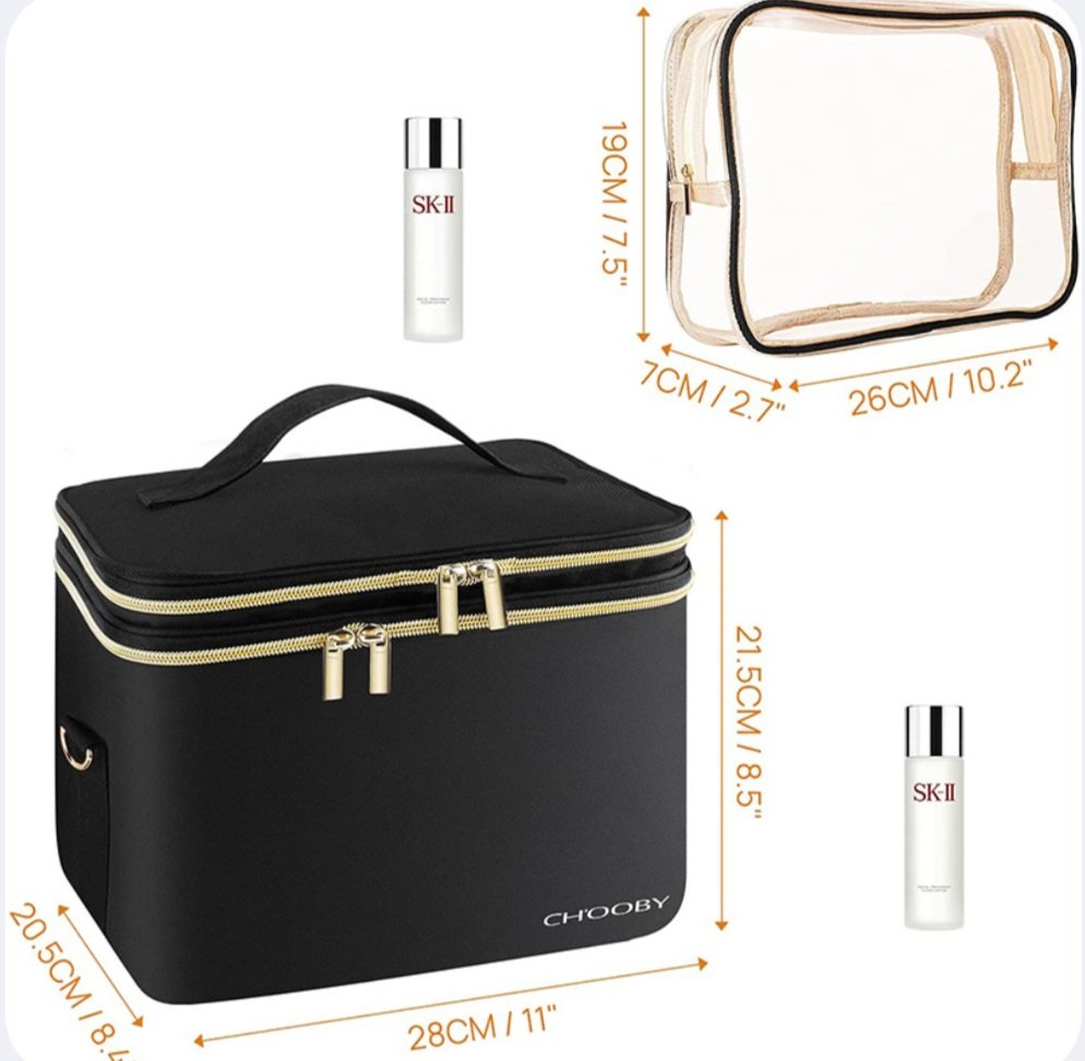 RossMicka's tweet photo. Double layer lady's skin care products cosmetic makeup brushe separated storage bag portable waterproof portable cosmetic bag wholesale. https://t.co/7ahIUBDfr8 #onlineshopping #onlinestore #qualityproductsonly https://t.co/A4WFmOjbql