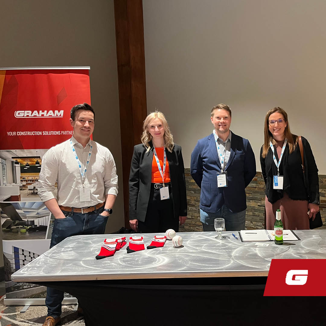 Last night, Graham was featured at the Edmonton Construction Association’s (ECA) first ever Meet the General Contractor 2024 event! We were honoured to speak with other ECA members about what we do at Graham and highlight some of our current and future projects! #GrahamBuilds