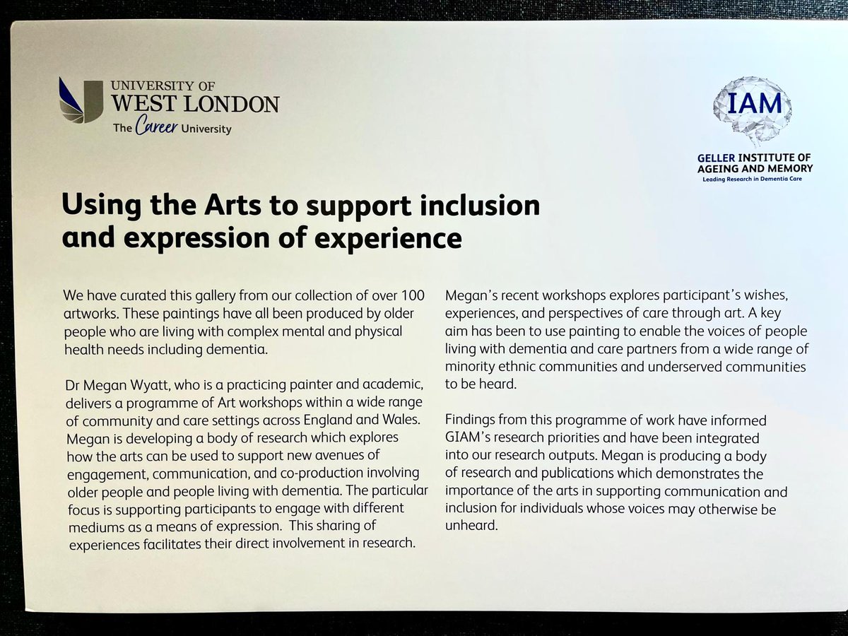 Geller Institute of Ageing and Memory tweet media