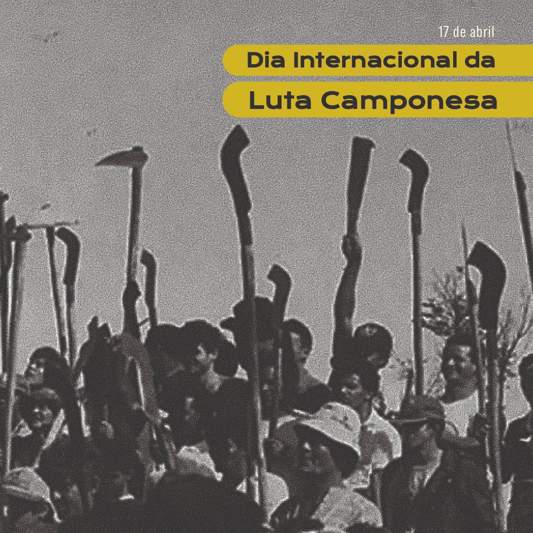 sipad_ufpr's tweet photo. Hoje é dia de lembrarmos um capítulo violento da história do Brasil, refletirmos sobre as famílias que permanecem sendo vítimas da falta de reforma agrária num país com tanta terra improdutiva e defendermos, mais do que nunca + https://t.co/jnu7sBjLEy