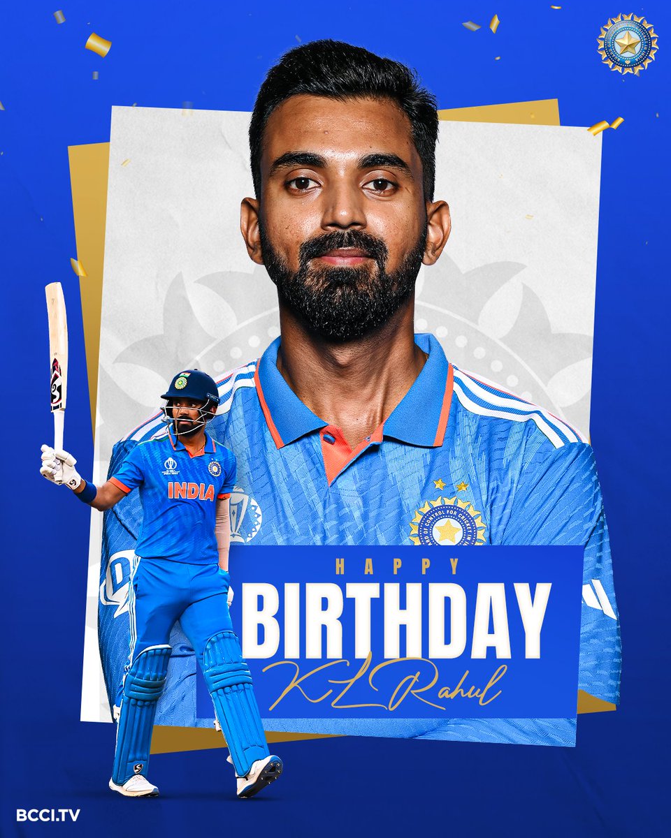 1⃣9⃣7⃣ intl. Matches 👌 7⃣9⃣4⃣8⃣ intl. Runs 🙌🏻 1️⃣7⃣ intl. Hundreds 💯 Here’s wishing @klrahul a very happy birthday 🎂👏 #TeamIndia