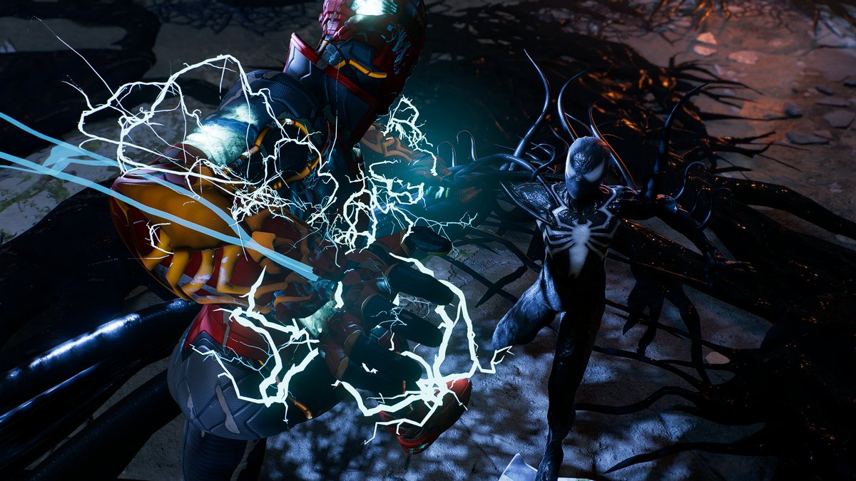 Недавно я начал играть в Marvel's Spider-Man 2, и я сделал пару хороших кадров во время прохождения игры. Думаю, усатый бы оценил)))