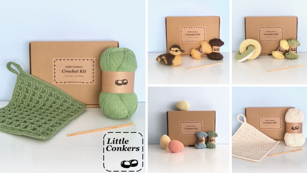 LittleConkers's tweet photo. If you're looking to start a new hobby, might I suggest crochet? Find all my eco-friendly kits here: https://t.co/jXEHH59tRc 
#LearnToCrochet #HowToCrochet #HandmadeIsBest https://t.co/65LWQcDG5Z