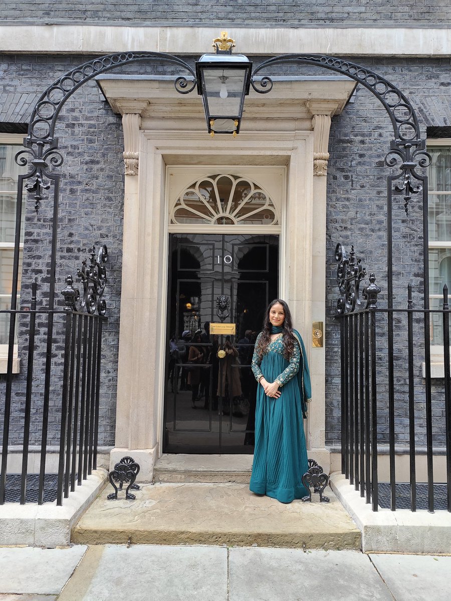 I was honoured to be invited to the Vaisakhi Reception at 10 Downing Street. It felt amazing to meet so many inspiring individuals 🙌 #vaisakhi