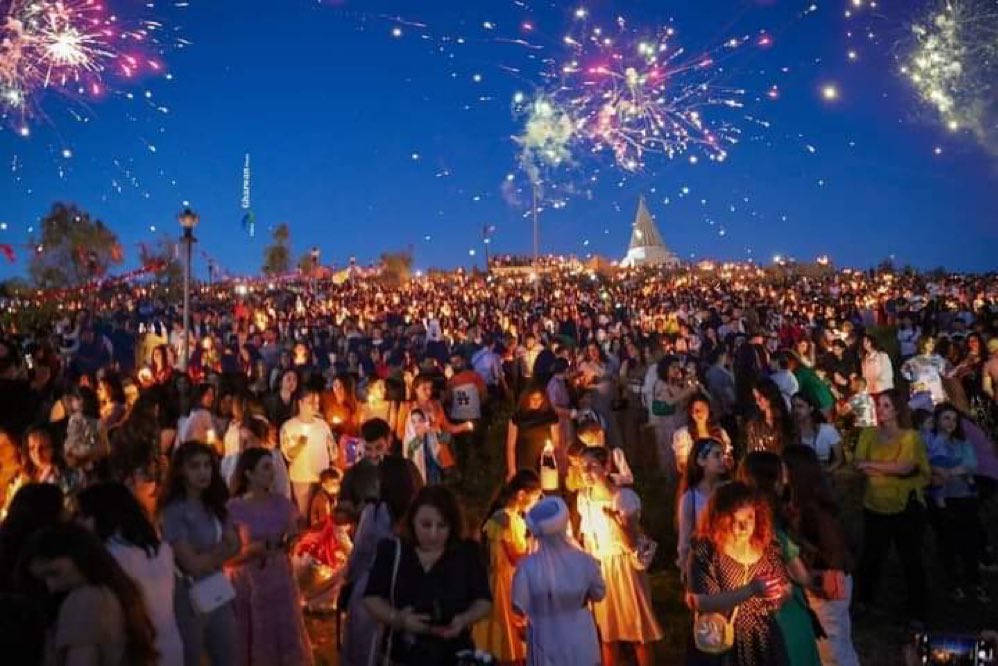 Happy Yezidi new year to everyone. May this year bring Yezidis more strength, power and make their dream of autonomy come true!