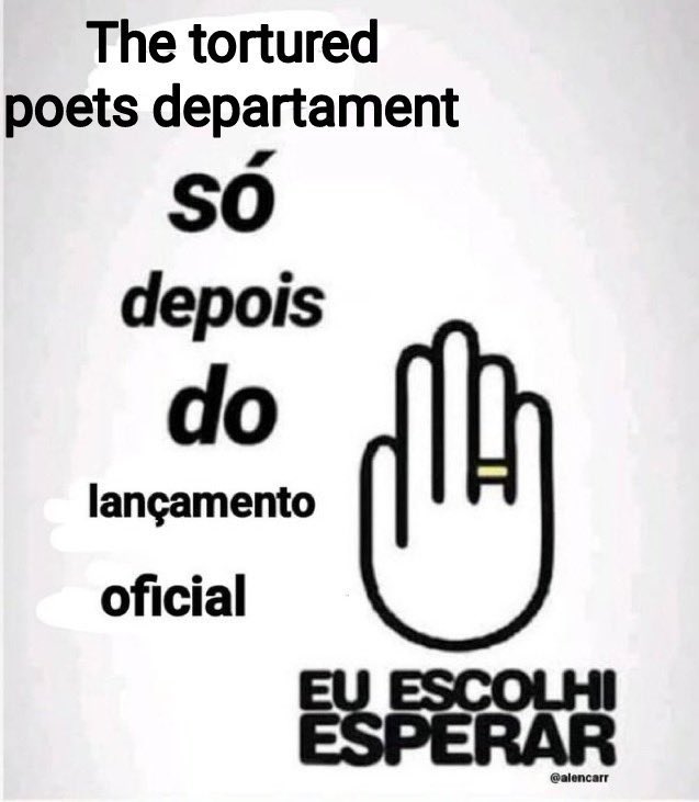 vazamento? tô fora ❌❌ só escuto #TSTTPD depois do lançamento oficial vocês nasceram prematuros é? que pressa é essa?