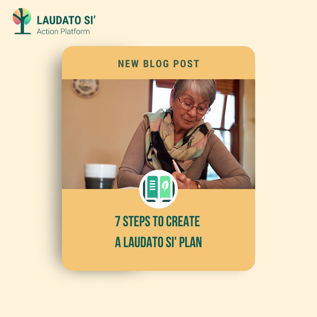 🌍 Craft a sustainable future with our guide: 7 Steps to Laudato Si' Plan. Start now! 🔗tinyurl.com/yc7xhr7u #LaudatoSi