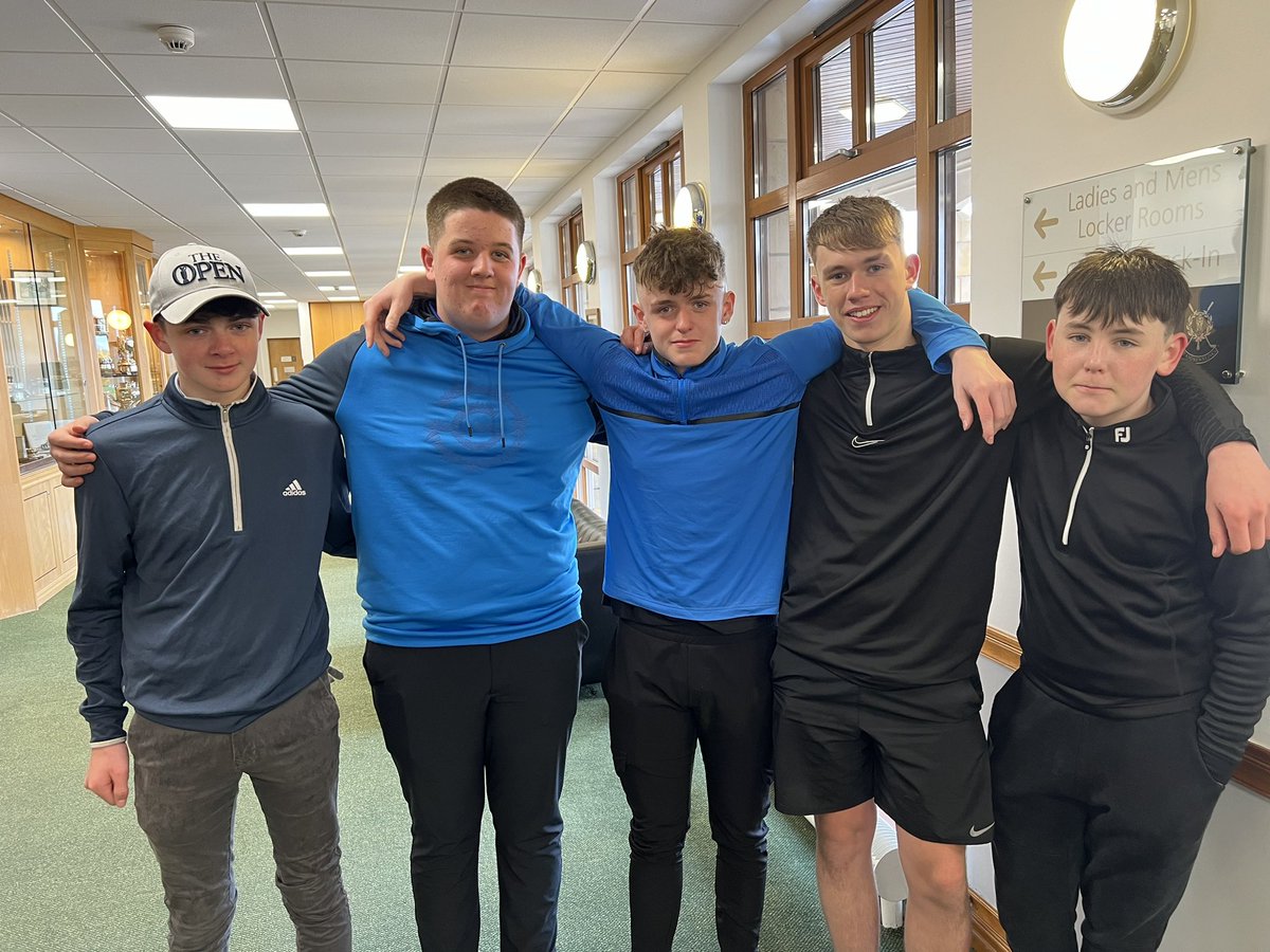 🔵⚪️ | NEF Ryder Cup Qualifier ⛳️ Well done 👏 to our 5️⃣ @Bellbaxter_HS pupils involved in this brilliant competition today @TheHomeofGolf The weather 🥶 may have been a little unpredictable, but it was still a great day of golf. @sportscotland @ScottishGolf @FifeActiveSch