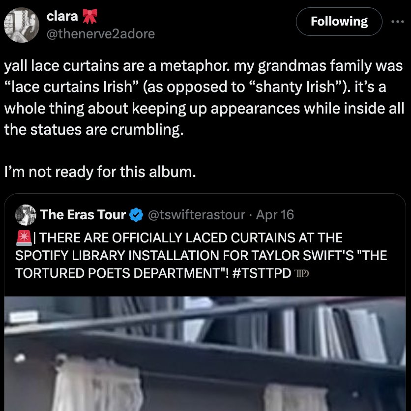 TTPD Logo flipped is Cáil = Reputation in Irish (vegancake)

'Love bombs' was in the code on the website in Gaelic

And Taylor 'threw up on the street' in Belfast

I'm not joking anymore about secret Irish lovers