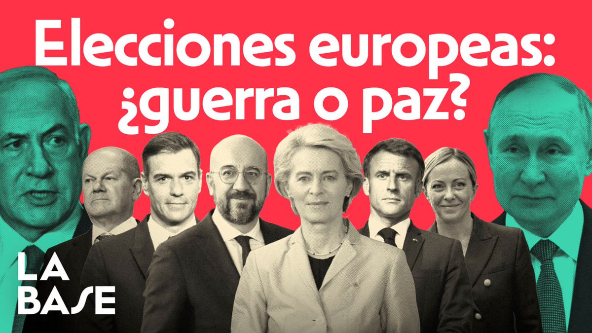 LaBase_TV's tweet photo. Hoy La Base viaja a Bruselas para analizar desde el Europarlamento las próximas elecciones europeas, sus claves y por qué se han convertido en las más importantes de la historia. Con la participación de @IdoiaVR

📺 https://t.co/RgBqywf4VU

🎙 https://t.co/VRj0uk5Sn1 https://t.co/Yx2INL0weX