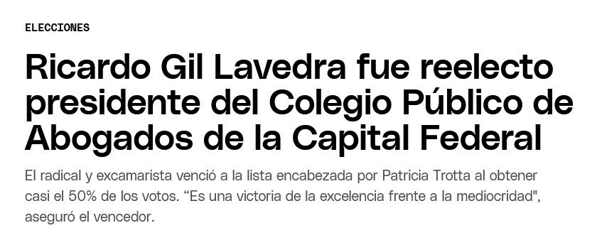 NahuelAltieri's tweet photo. Para el Dr. Gil Lavedra los 6810 colegas (el 49,86%) que no lo votamos somos unos mediocres y él es “la excelencia”. Una frase para la historia. #REPUDIO https://t.co/vuoRDVu8B2