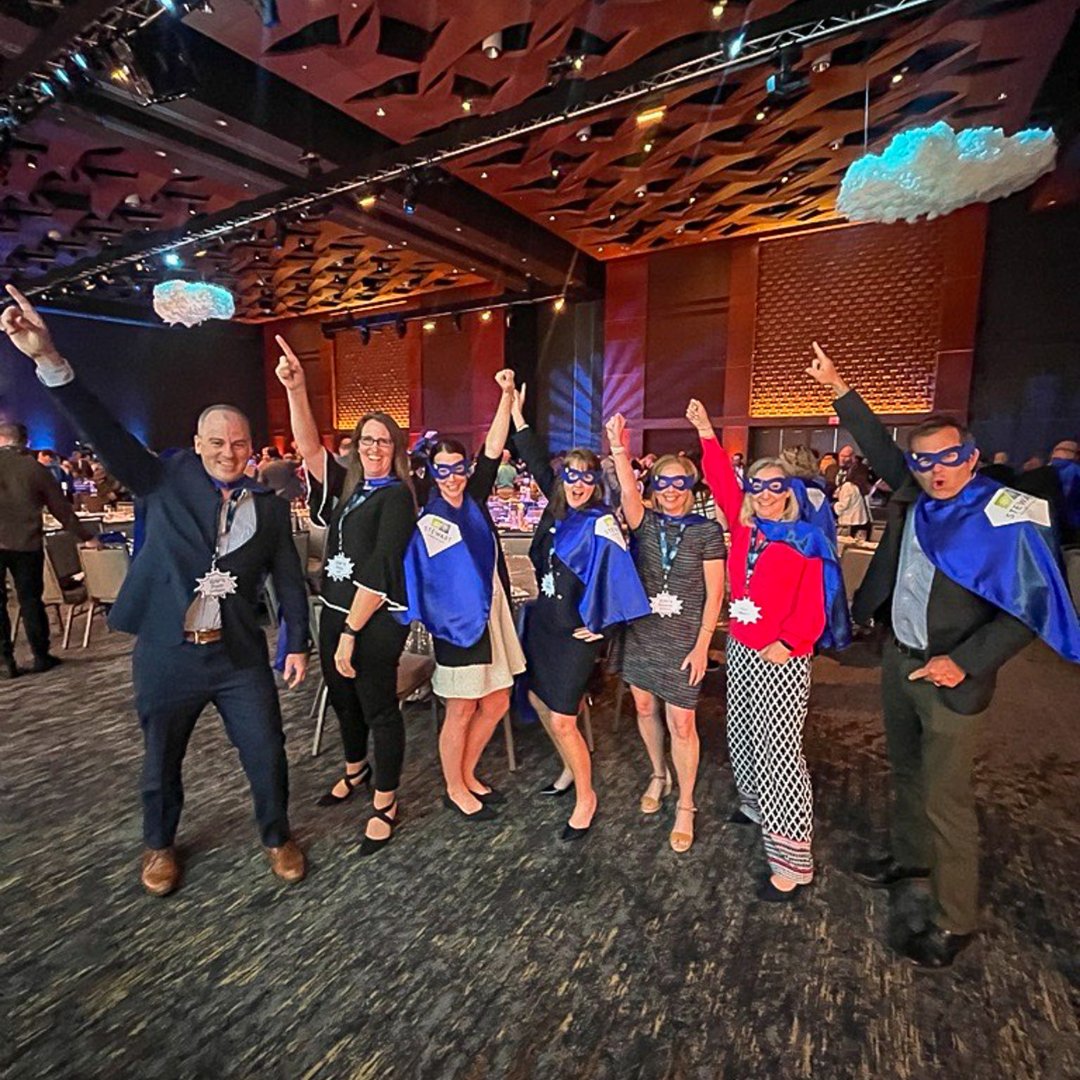 StewartInc's tweet image. Engineers, landscape architects, planners, and surveyors by day and SUPERHEROES by night!  

Grateful to have been part of the energy at #WakeTechIgnite 2024! 

#WakeTechIgnite #Stewart