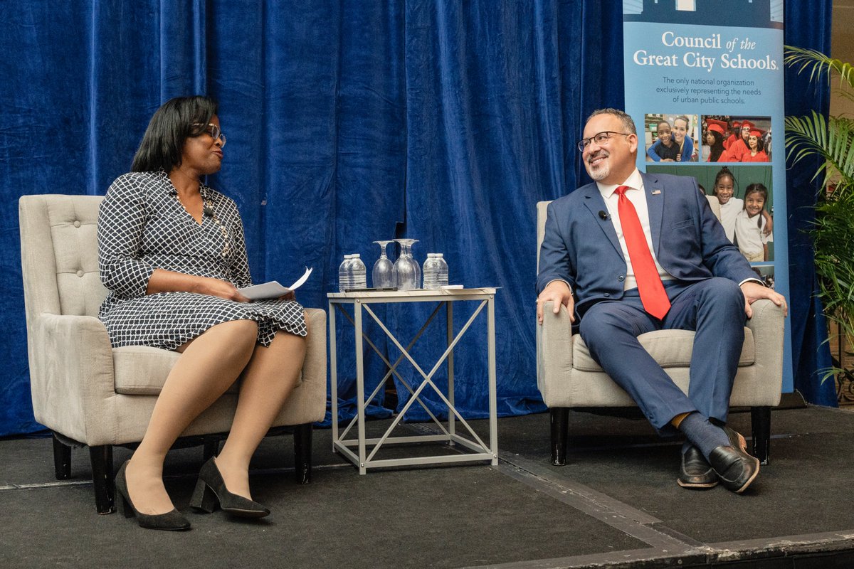 At the Council’s recent Legislative/Policy Conference in Washington, D.C., conferees heard from U.S. Secretary of Education Miguel Cardona, Neera Tanden, director of the White House Domestic Policy Council, and journalist Amy Walter.