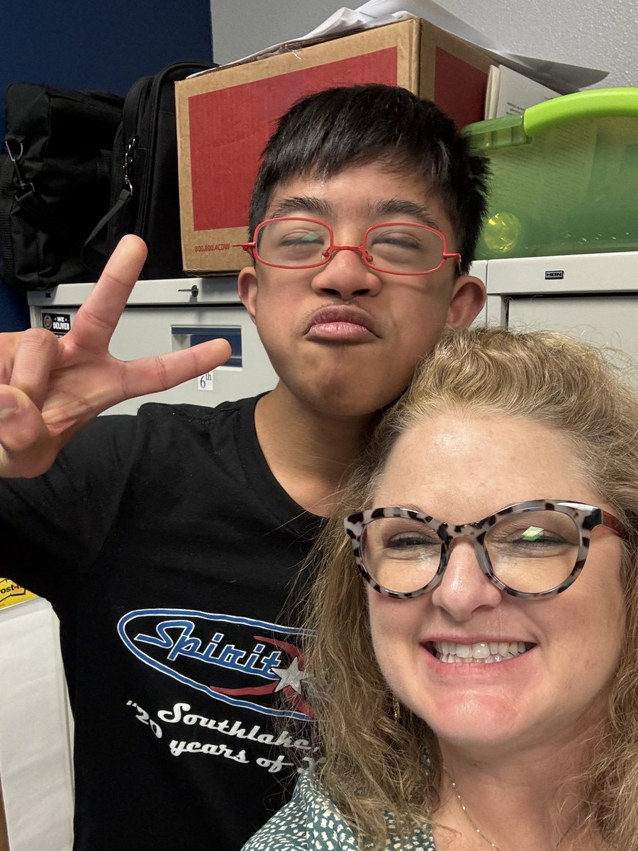 Who rocked their IEP Meeting?
This dude did! He sure does keep us on our toes and is such a joy to be around!