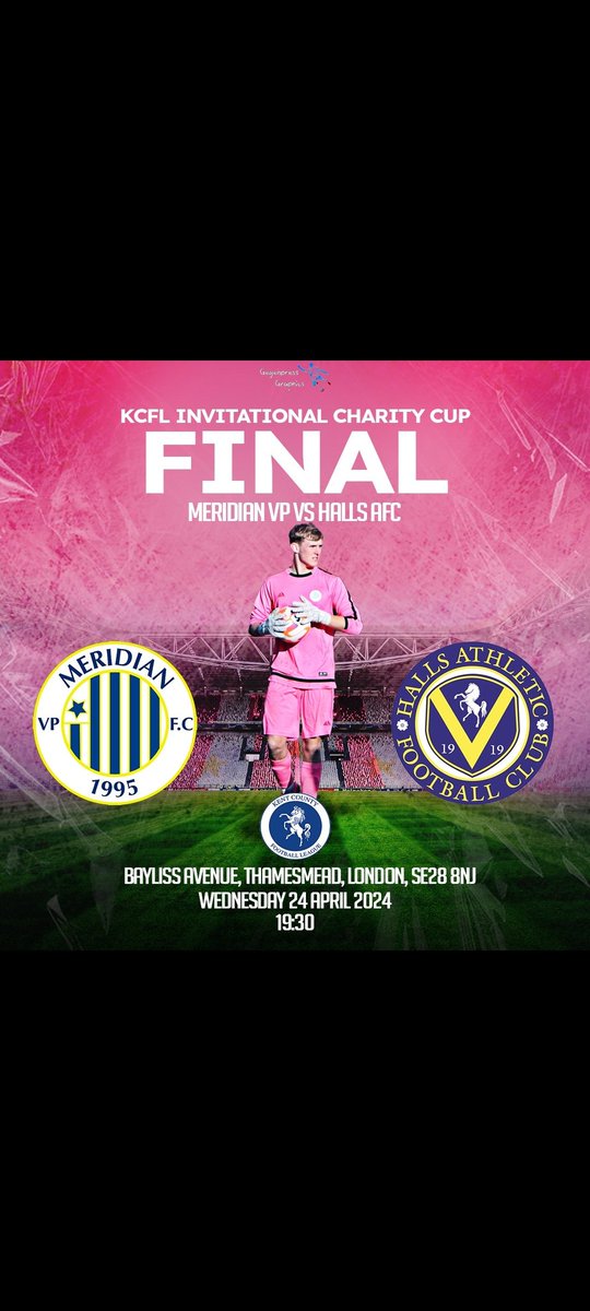 💥 CUP FINAL INCOMING 💥

Come support MVP & for the great cause !

@NonLeagueCrowd @KCFL1516
@groundhopperuk @SCEFLeague #cafc #addicks #groundhopping #SE7 #NonLeague #football #NonLeague @Royal_Greenwich #groundhoppers #hopping #se18 #fillthestadium #groundhopping
@HAFCOfficial
