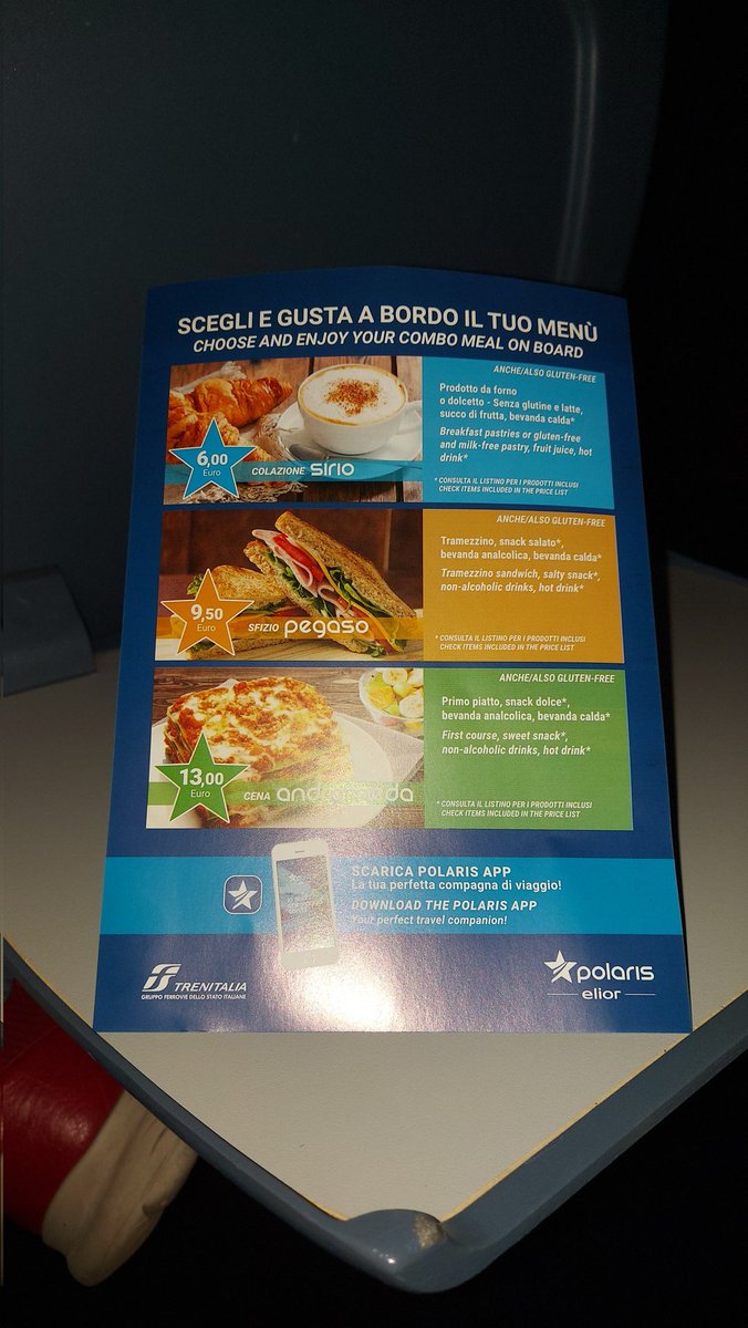tommibatti00's tweet photo. #Intercitynotte
Passa un tizio che lascia furtivamente questo foglietto. Per tutti gli amanti del cibo (confezionato) sui treni, accorrete! https://t.co/TQizULv15o