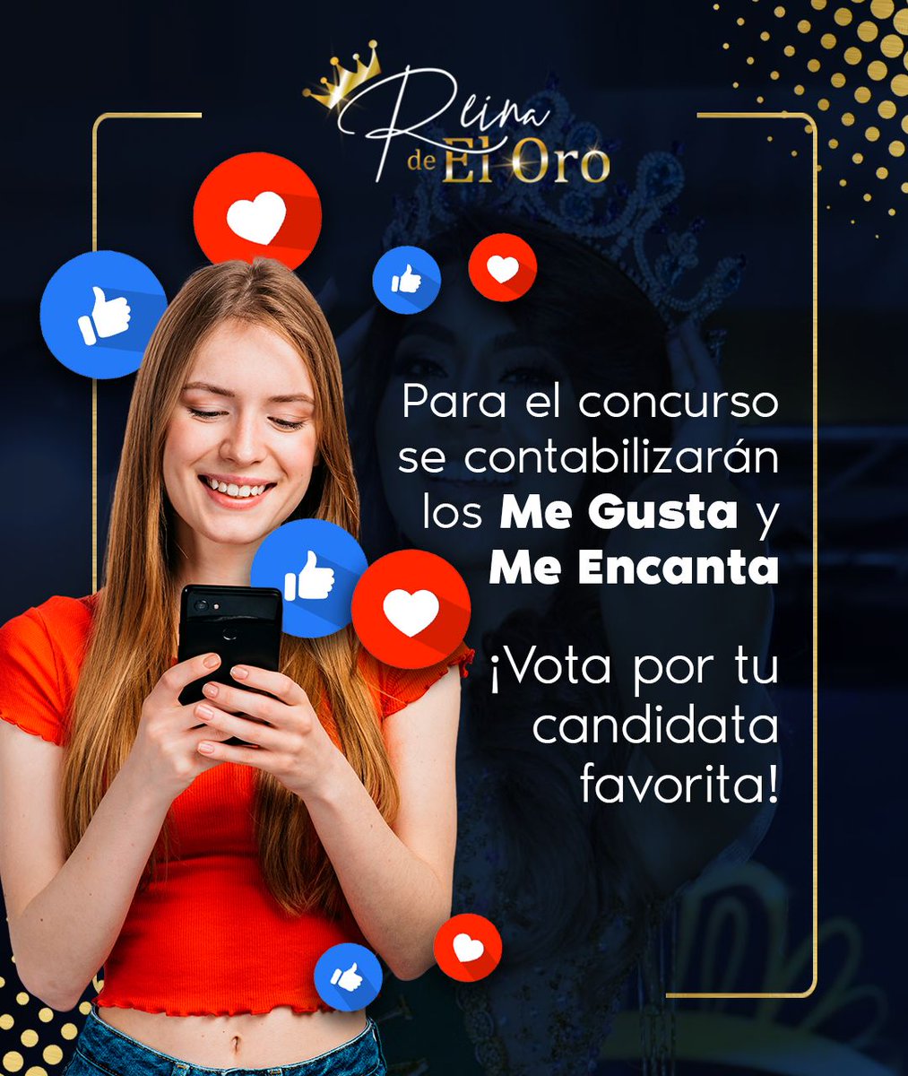 🙋‍♂️ Recuerda apoyar a tu candidata favorita, votando correctamente 👸👑