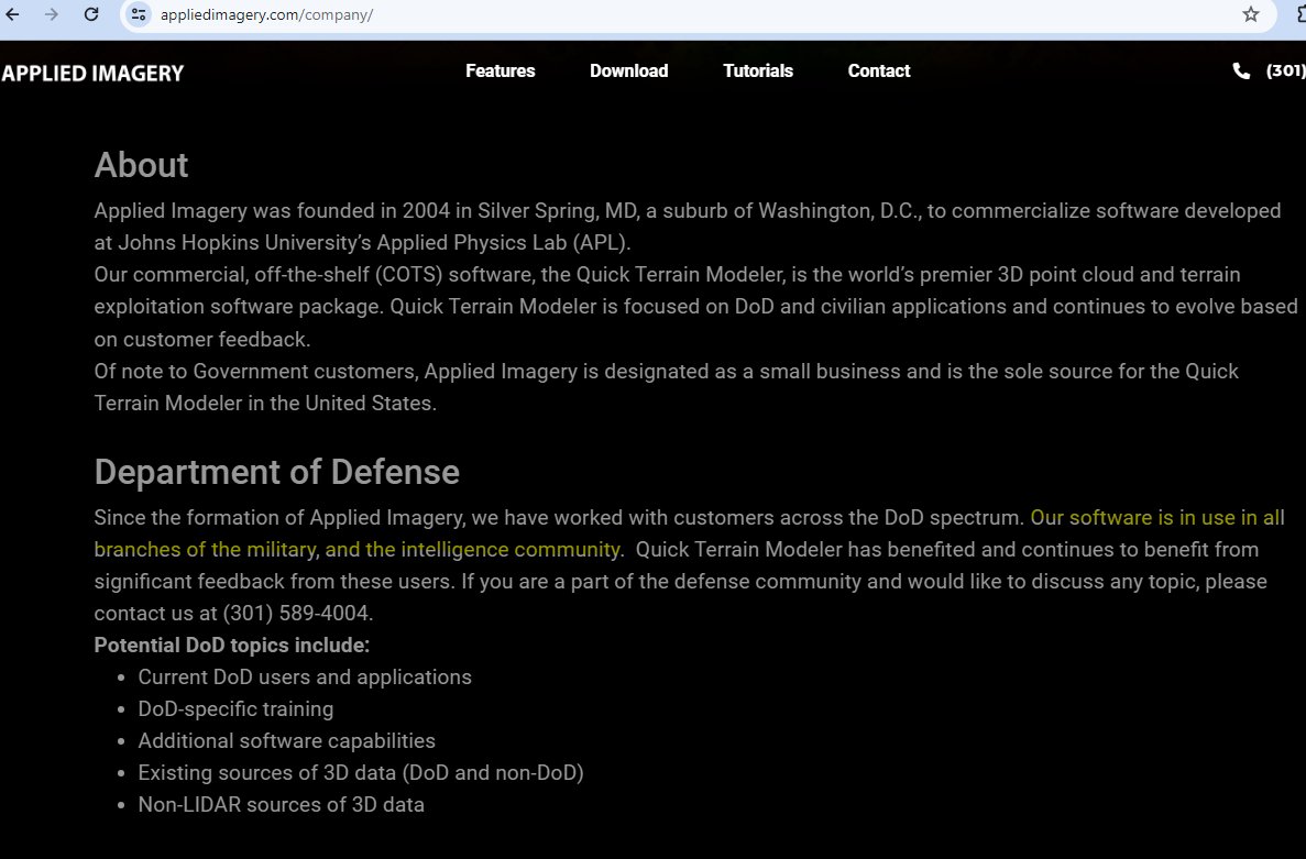 Wow! The Reddit debunker may have just proved the MH370 satellite video to be real. The software they claim was used to make the videos is in use by the DoD in all branches of the military and the intelligence community. This may be the real software the SBIR system uses to