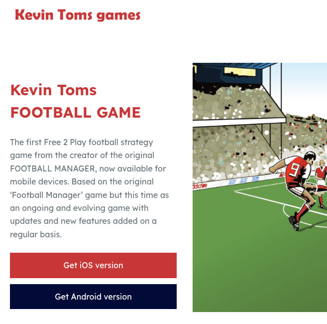 This is now my website, keeping everything together :) #kevintoms #footballmanager #kevintomsfootballgame  kevintoms.games