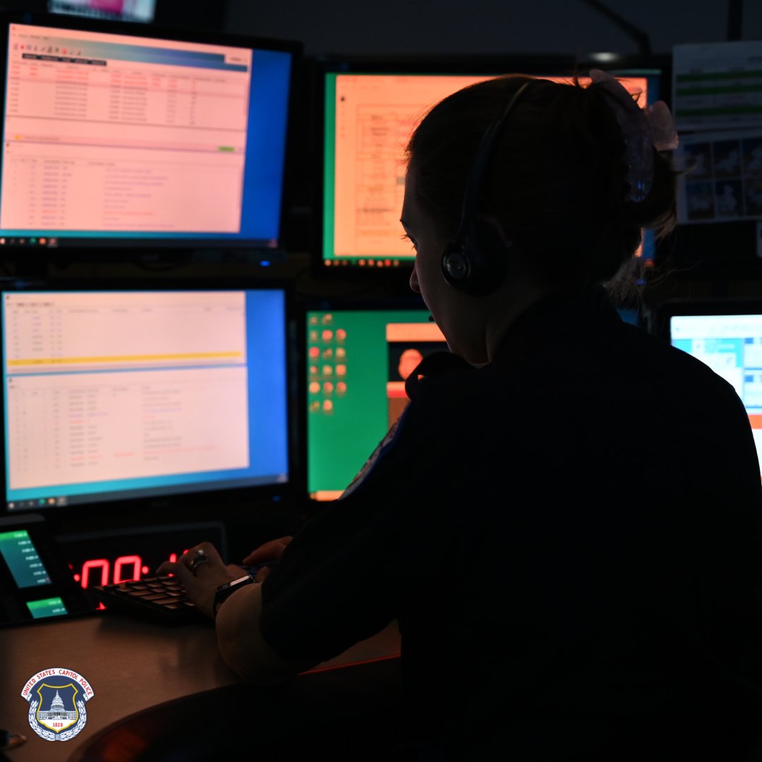 It’s National Public Safety Telecommunications Week! Here at the USCP, we have a top notch communications team who is ready to answer the call 24/7. Thank you for all that you do!