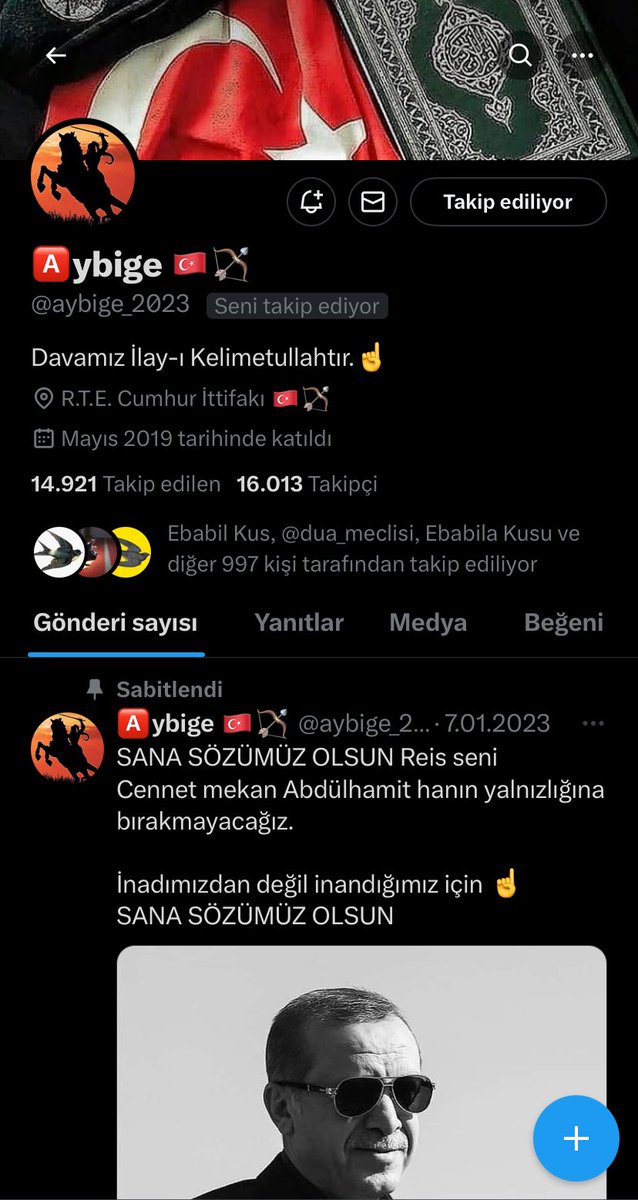 Cümleten selamunaleyküm 🙋🏻‍♀️ Uzun zamandır takip destek önerisi vermemiştim bu akşam benim için çok değerli olan canım ablama hepinizden destek istiyorum beni kırmayacağınıza eminim şimdiden destek veren herkese çok teşekkür ederim ☺️🇹🇷 @aybige_2023 #Ff #BirlikteGüçlüyüz