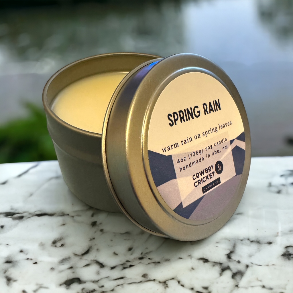 cowboy_cricket's tweet image. now is the perfect time of year for our scent Spring Rain. It will transport a safe, dry place where you can sit and relax as you watch the big fat raindrops plop satisfyingly into those big green leaves.

take a deep breath, you're here.

#springrain #rain #soycandles #homedecor