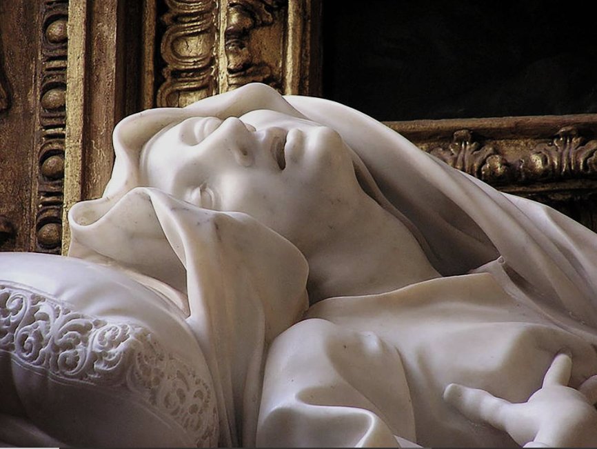 The Ecstasy of Beata Ludovica Albertoni, Gian Lorenzo Bernini, 1671-74