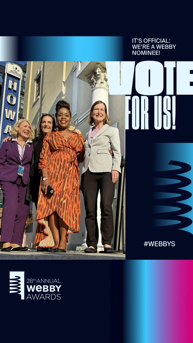 Tomorrow is the last day to vote for the #SistersinLaw podcast as best in the news & politics category for @TheWebbyAwards. We're in the lead, but you know how that can change at the end! Please take a sec to vote for us. wbby.co/40077N