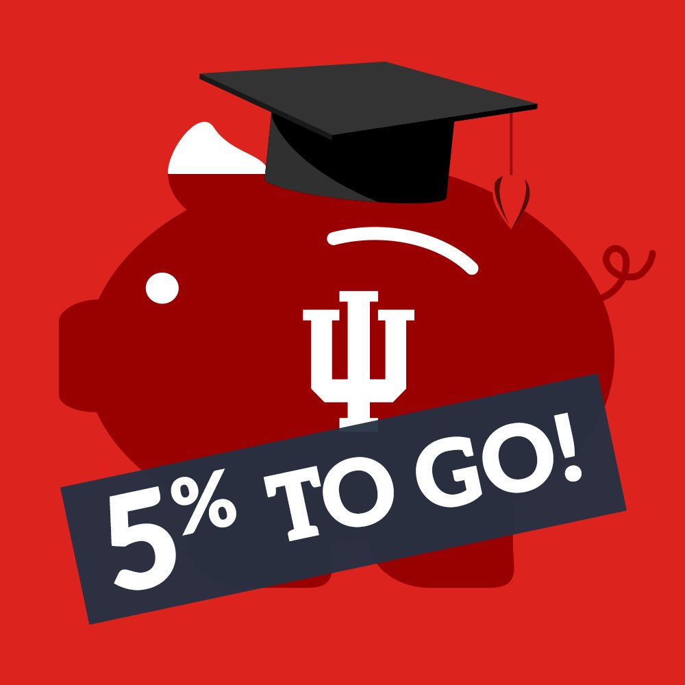 We are so close to reaching the #IUday goal and unlocking a brand-new scholarship for @IndianaUniv students! Will you be the one help us cross the $1M mark? 👀🎁 go.iu.edu/7Abz