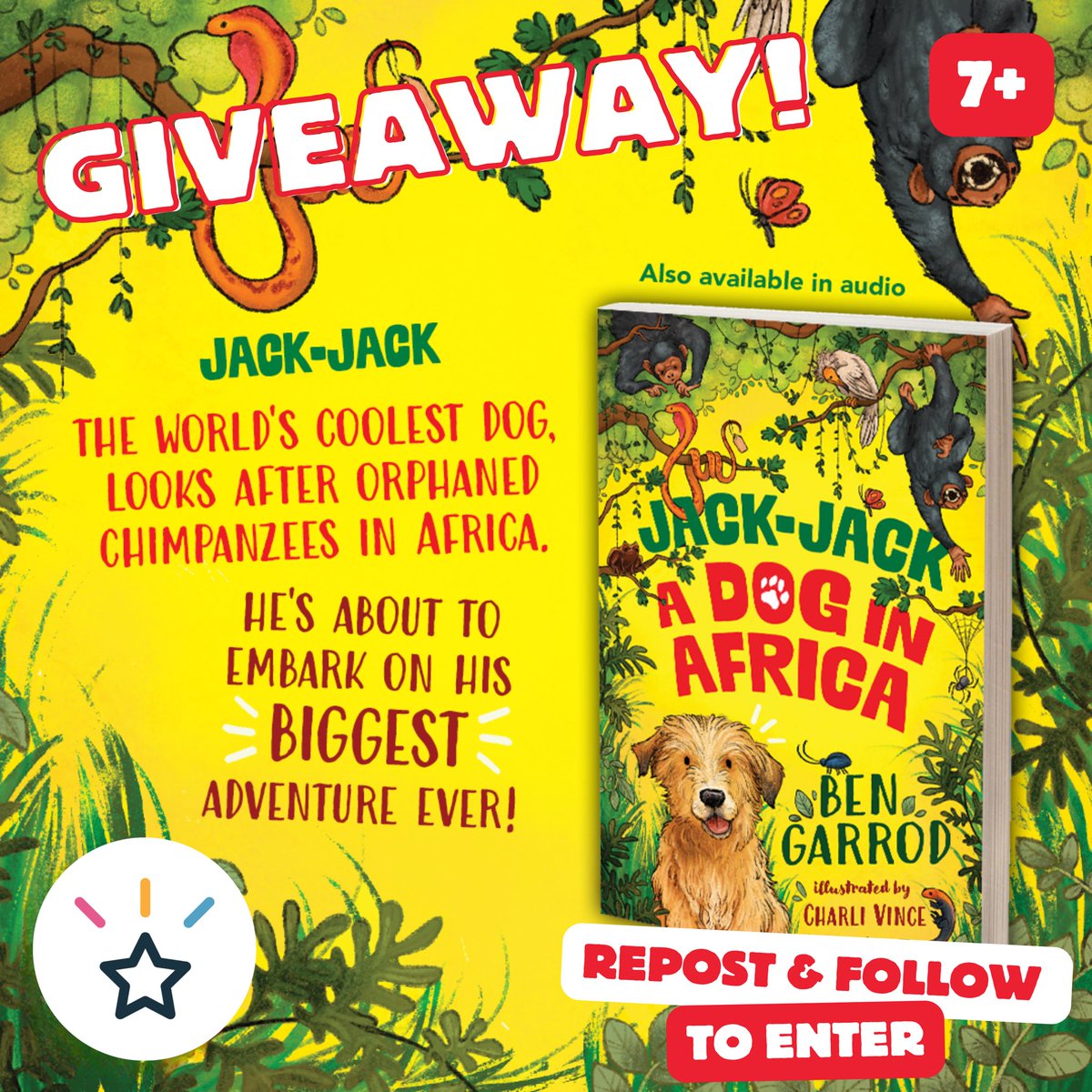 🐕 VIP Giveaway! 🐕 We have loved reading Jack-Jack, A Dog in Africa by the brilliant @Ben_garrod! So much so, we’re giving you the chance to win your very own copy! Read the full review below ⬇️   Repost & Follow To Enter   UK Ends 25.4.24   🌟 Full Review 🌟 Jack-Jack, the…