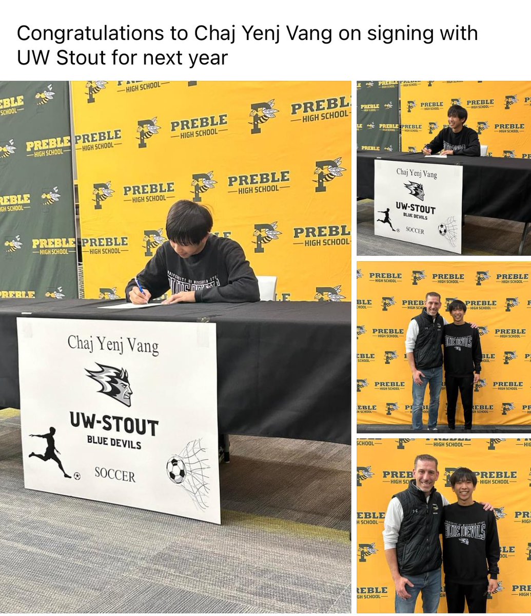 Congratulations Chaj Yenj Vang
UW Stout is lucky to have you!
Good Luck