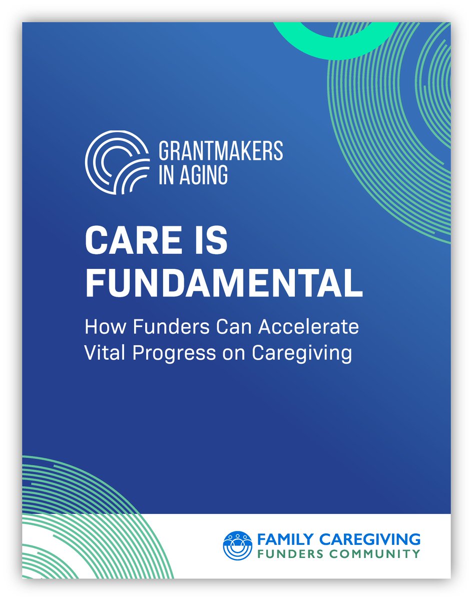 #Care is fundamental! Our new guide shows how interest in #caregiving is growing among people in policy, advocacy, tech, entertainment, venture capital & private industry. Thanks to @rcwjrf for supporting the guide & all the funders who participated! bit.ly/3TlfgZ7