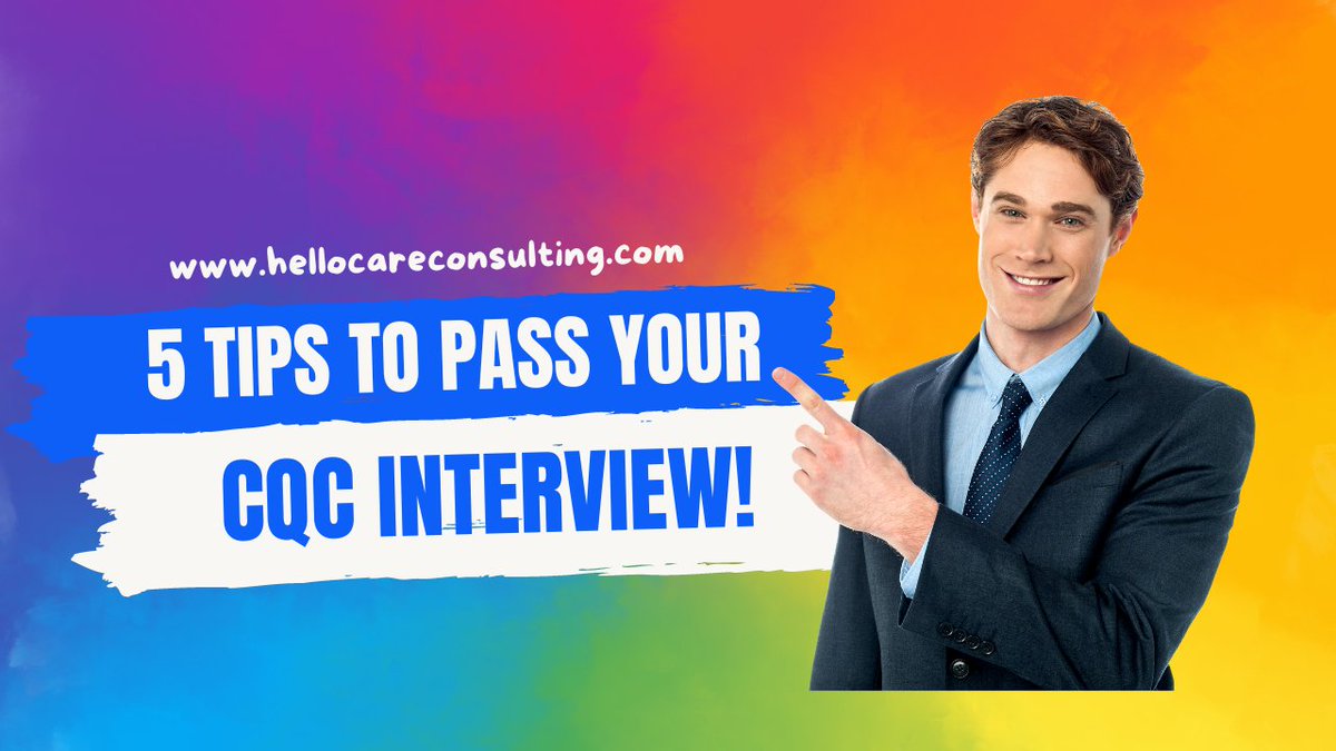 Is there a 'silver bullet' to pass CQC Interviews? Get insider tips for success in your CQC Registered Manager interview! - youtube.com/watch?v=Pd7ZGH……
#RegisteredManager #CQCRegistration #HomeCareRegistration #CQCinterview #DomiciliaryCare
