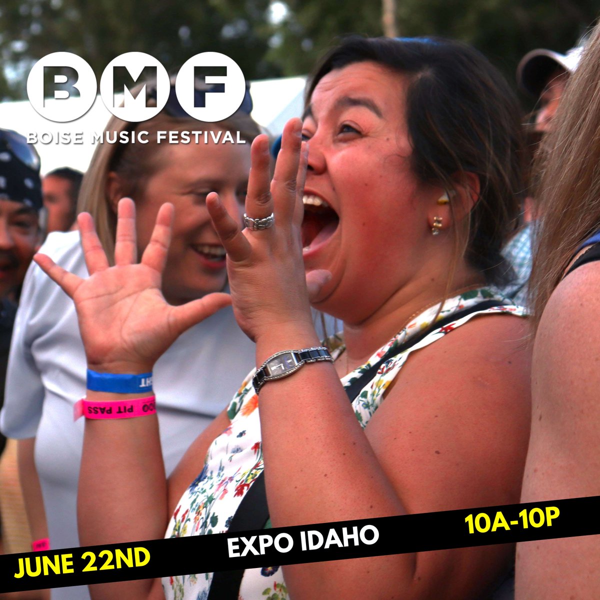 Us when we see our favorite headliner performing at Boise Music Festival!🤩