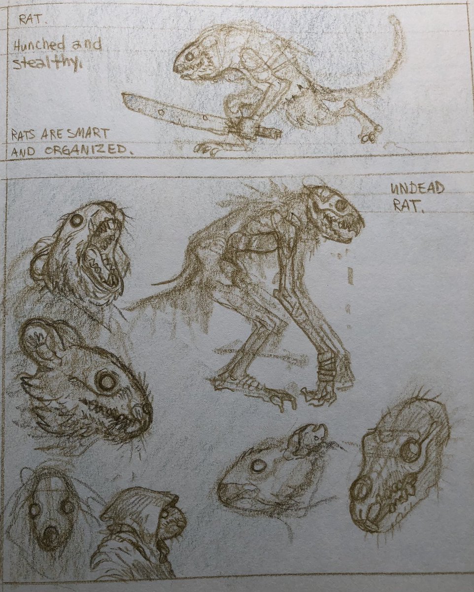 「Bit more Gwelf sketchbook. More soon.  」|Larry MacDougallのイラスト