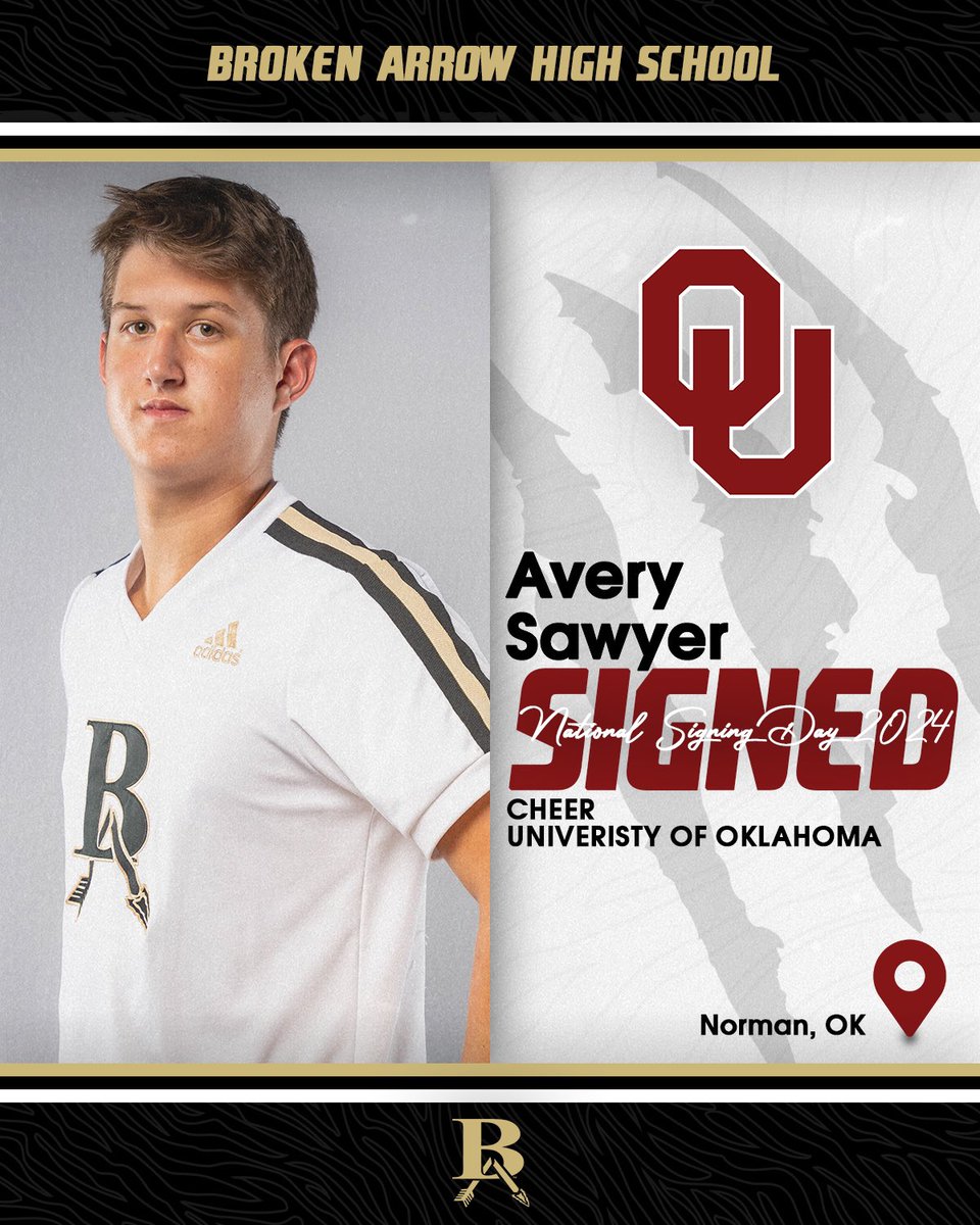 Congratulations Avery Sawyer!
📝OU📣

#BuildYourLegacy x #goBA🐅