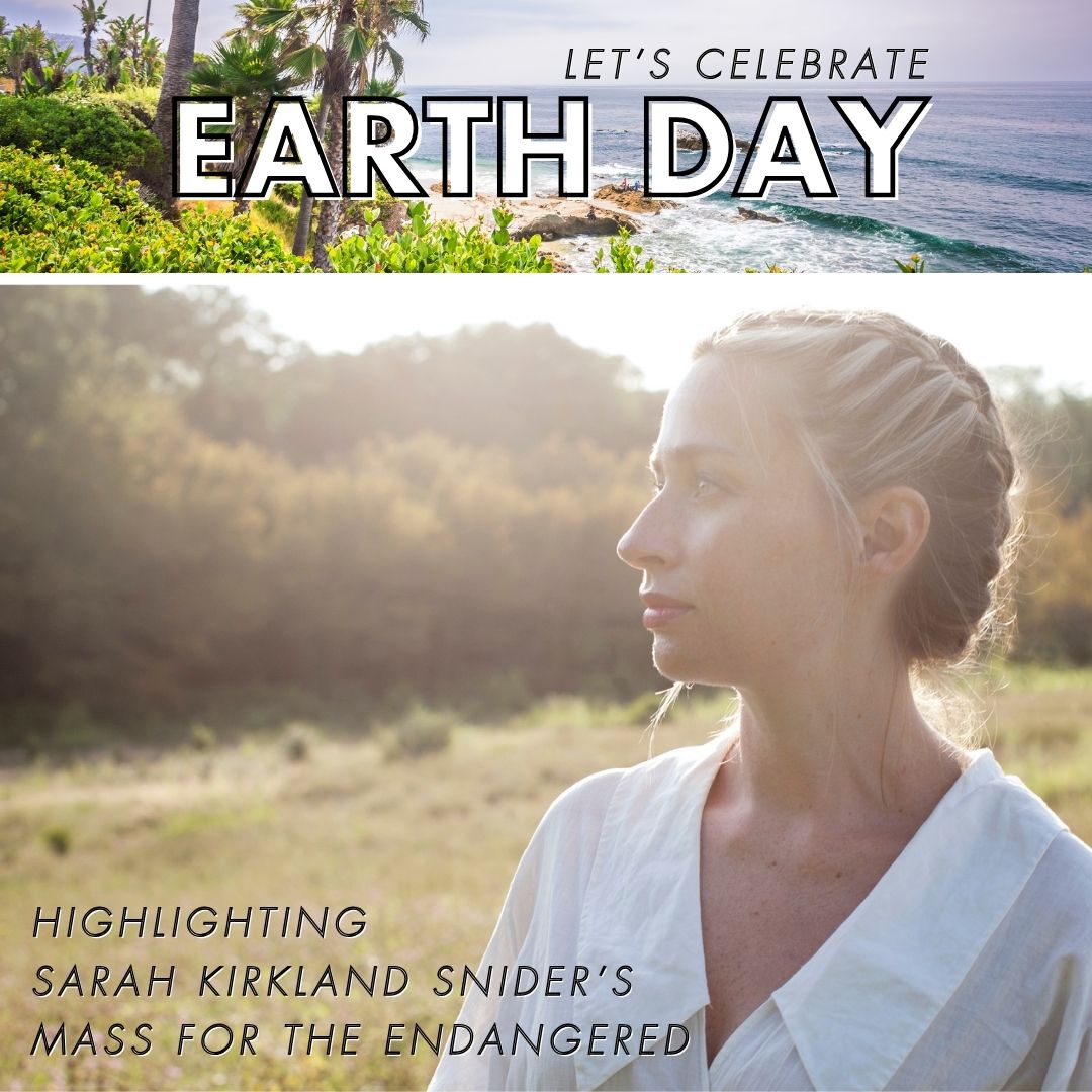 Celebrate Earth Day with us and enjoy 15% off on concert tickets for 6/1 now through April 22 with code TERRA15. Featuring Sarah Kirkland Snider’s 'Mass for the Endangered', a prayer for endangered animals and the environments in which they live. 🕊️🌍🌱 ow.ly/jXnR50RiwZg