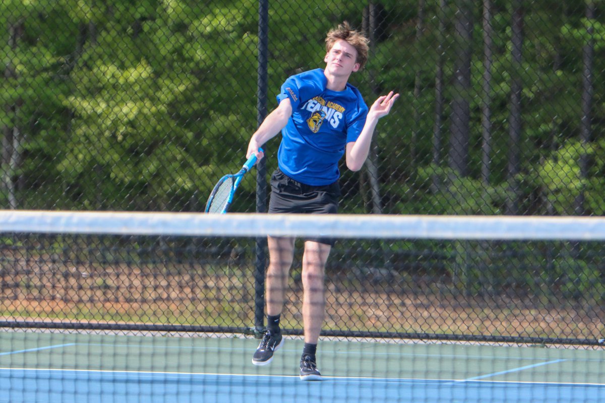The Lake Oconee Academy boys' tennis team swept Wilkinson County on Tuesday. The two-time defending state champion Titans head into the second round next week with a road match against Christian Heritage. Their quest for a three-peat continues.