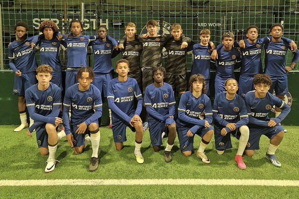Congratulations to #CFCU15, 5-0 winners vs Arsenal this evening to reach the Southern Final of the Floodlit Cup, the premier competition for their age group.